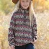 Girl's Cinch Striped Pullover #CWK8250005MUL-C -Men's Plaid Shirt Sales 6d259ee356c99c5ab11a567244de9685 1