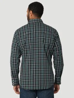 Men's Wrangler Wrinkle Resist Snap Front Shirt #112318685 -Men's Plaid Shirt Sales 6d454a026fb3a9373da79ad21d9ba752