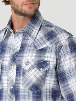 Men’s Wrangler Retro Snap Front Shirt #112324674X -Men's Plaid Shirt Sales 6df2b030943e3fb3430a069996dd12ee
