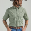 Men's Wrangler George Strait Button Down Shirt #112324896 -Men's Plaid Shirt Sales 6e05880826ea380920d7a7b76b0a6628