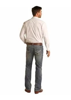 Rock & Roll Denim Men's Rock & Roll Cowboy Reflex Pistol Jean #M1P3576 -Men's Plaid Shirt Sales 6e3935f6da820547c3ffb4e795997f55