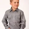Roper Apparel Boy's Roper Snap Front Shirt #03-030-0225-4017