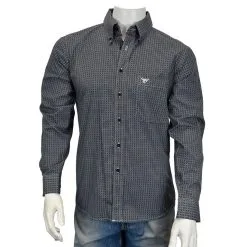Men's Cowboy Hardware Button Down Shirt #125469-480-M
