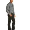 Rock & Roll Denim Men's Rock & Roll Cowboy Slim Fit Bootcut Jeans #RRMD1RR0N5 -Men's Plaid Shirt Sales 6f52f7125f3f58ffc7cee4e7d53e4b73