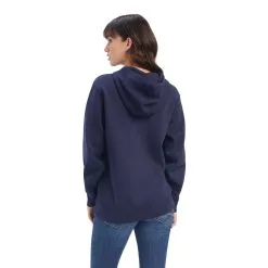 Women's Ariat Navy Shield With Logo Hoodie #10041679 -Men's Plaid Shirt Sales 72528464437d3d2eb452d74281010af5