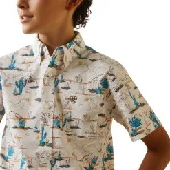 Boy's Ariat Krish Classic Fit Button Down Shirt #10043721 -Men's Plaid Shirt Sales 7373f4ce76b578fe50077f9e5150c901