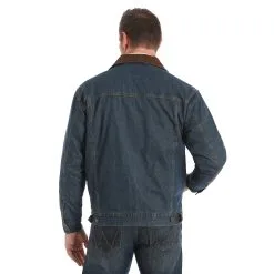 Men's Wrangler Concealed Carry Blanket Lined Denim Jacket #74265CD -Men's Plaid Shirt Sales 74265CD BB01 SWFM WPRD