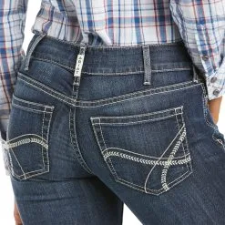 Women's Ariat R.E.A.L. Arrow Fit Mid-Rise Boot Cut Esther Jean #10034662-C -Men's Plaid Shirt Sales 75fc29a5243ff615faaacfebcc634b08