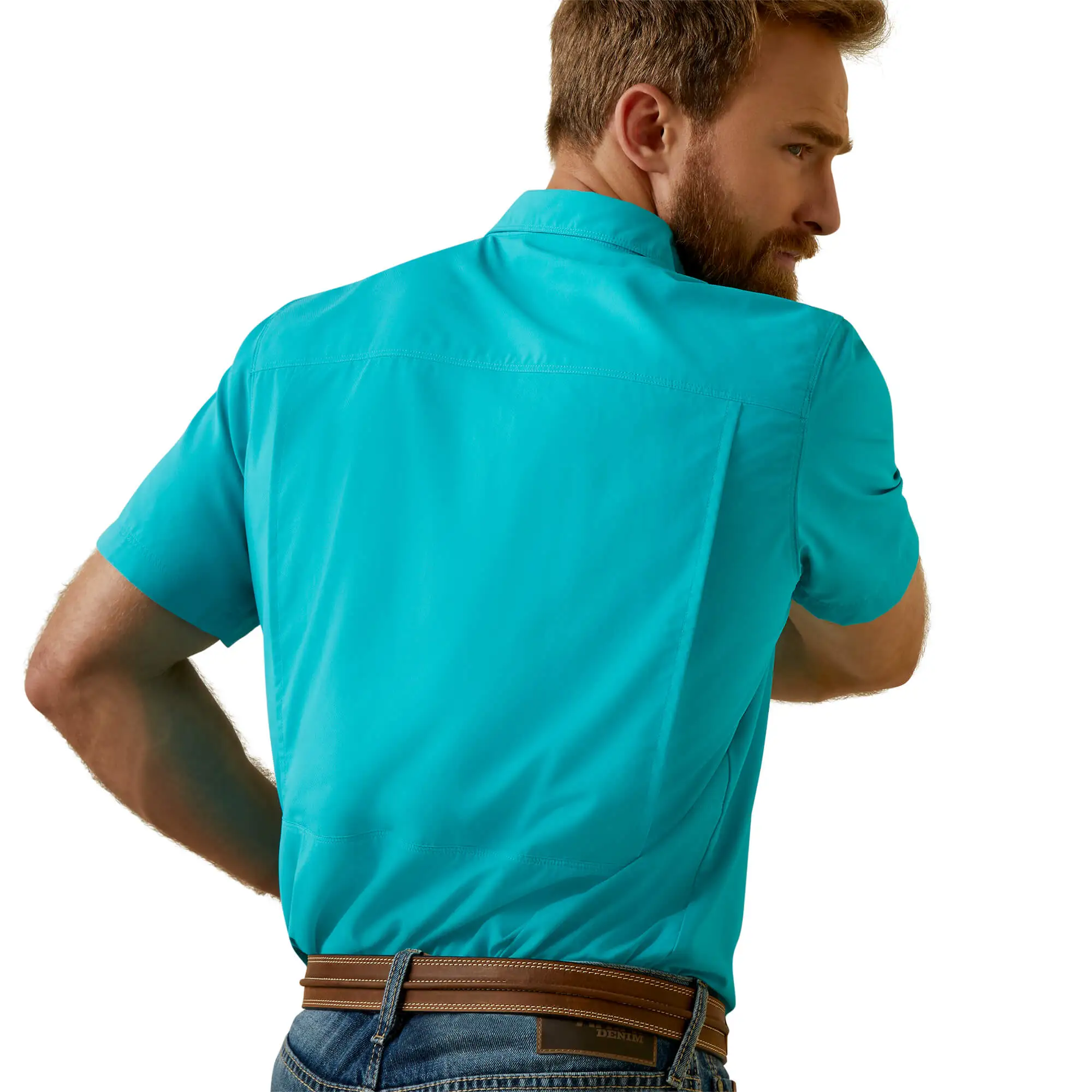 Men's Ariat VentTEK Outbound Fitted Button Down Shirt #10045036 4 Men's Ariat VentTEK Outbound Fitted Button Down Shirt #10045036 - Image 2