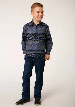 Roper Apparel Boy's Roper Snap Front Shirt #03-030-0067-0776BU -Men's Plaid Shirt Sales 7cd211d31cd95e0f0d4f3ae6728f6f0e