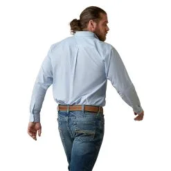 Men's Ariat Solid Slub Classic Fit Button Down Shirt #10045025 -Men's Plaid Shirt Sales 7dadec370cc58877ea32d8d97ad1a34f