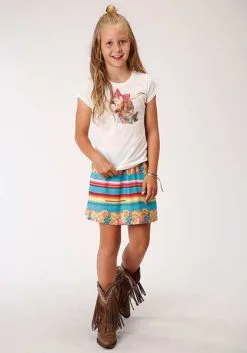 Roper Apparel Girl's Roper Skirt #03-260-0590-4050BU