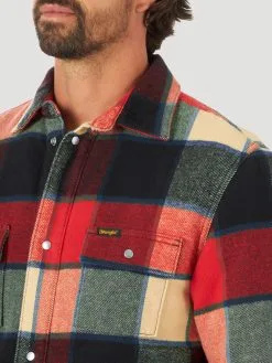 Men's Wrangler Lined Flannel Shirt Jacket #112318496 -Men's Plaid Shirt Sales 80c9c711380e15dac2f2925ac7943d89
