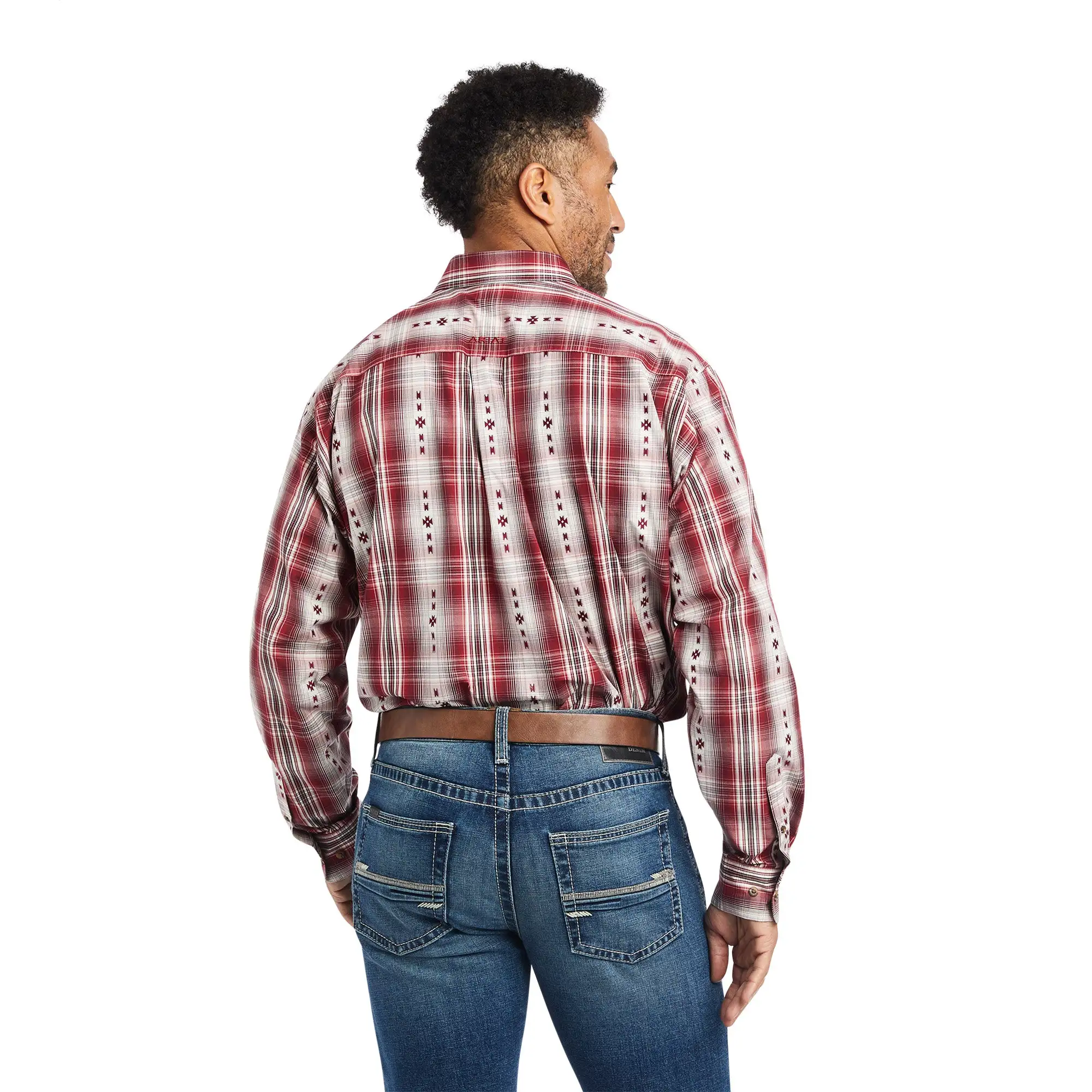 Men's Ariat Pro Series Wilfred Classic Fit Button Down Shirt #10042276 4 Men's Ariat Pro Series Wilfred Classic Fit Button Down Shirt #10042276 - Image 2