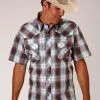 Roper Apparel Men's Roper Snap Front Shirt #03-002-0062-4030BR-C -Men's Plaid Shirt Sales 83328b64380871297559025f2e57a937