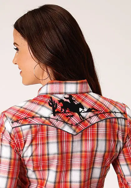 Roper Apparel Women's Roper Snap Front Shirt #01-050-0016-4020 3 Roper Apparel Women's Roper Snap Front Shirt #01-050-0016-4020