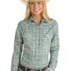 PANHANDLE Women's Rough Stock Snap Front Shirt #RSWSOSR0ND -Men's Plaid Shirt Sales 8439a5aa18f6f093f135b4d1397f92f1