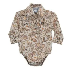 Infant Boy's Cowboy Hardware Romper #725466R-063-I