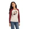 Girl’s Ariat REAL Rosey T-Shirt #10041325 -Men's Plaid Shirt Sales 8686506d6d3ce24f7350cb49987f9450