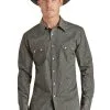 PANHANDLE Men's Rock & Roll Cowboy Snap Front Shirt #B2S2020 -Men's Plaid Shirt Sales 87e6ffb2d380ddd7ce4728610b8444bb