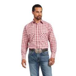 Ariat Men's Wrangler Pro Series Forrest Stretch Classic Fit Snap Front Shirt #10040549 -Men's Plaid Shirt Sales 88483e92fa4fe3eb4dd59f78b77c9502