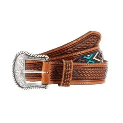 BRIGHTON Men's Justin Western Belt #C14134