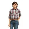 Boy's Ariat Hugh Retro Fit Snap Front Shirt10039517 -Men's Plaid Shirt Sales 886821dc3b695d21f39810e24893edab