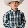 Roper Apparel Boy's Roper Plaid Snap Front Shirt #03-030-0278-1047 -Men's Plaid Shirt Sales 88f0007f7aa7d97be29eb05e150a17d1