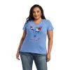 Women's Ariat REAL Tropic Steerhead T-Shirt #10040533X -Men's Plaid Shirt Sales 89815056b3f20fa62025dfde6682726f