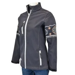COWBOY HARDWARE Women's Cowgirl Hardware Softshell Jacket #292254-145-W
