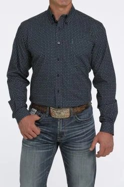 Men's Cinch Button Down Shirt #MTW1347057