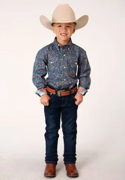 Roper Apparel Boy's Roper Button Down Shirt #03-030-0325-4015 -Men's Plaid Shirt Sales 8f14e64cf0abbc03d4095020061329f7