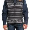 Men's Cinch Black Polar Vest #MWV1585002BLK -Men's Plaid Shirt Sales 9021610c5d47e0a963a84daf5f63a0de