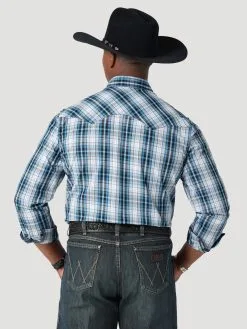 Men's Wrangler Snap Front Shirt #112317073X -Men's Plaid Shirt Sales 90fe003421d8f26e6404a9c9be1c2a99