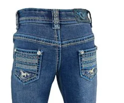 COWBOY HARDWARE Infant/Toddler Girl's Cowgirl Hardware Jean #802134-455-JT
