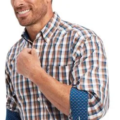 Men's Ariat Wrinkle Free Scout Classic Fit Button Down Shirt #10041572 8 Men's Ariat Wrinkle Free Scout Classic Fit Button Down Shirt #10041572 -Men's Plaid Shirt Sales 9303a8aaca2994f76f54c54027a8f3af