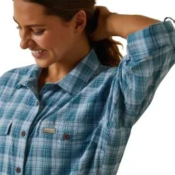 Women's Ariat Rebar Made Tough DuraStretch Button Down Work Shirt #10044347 -Men's Plaid Shirt Sales 9381000978e1f5972866b94af6aa4fa6