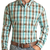 Men's Rock & Roll Cowboy Button Down Shirt #RRMSODR0PX -Men's Plaid Shirt Sales 95830037e579bb47e58a57d2ab9d7a85