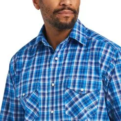 Men's Ariat Pro Series Mason Classic Fit Snap Front Shirt #10040773 -Men's Plaid Shirt Sales 97be899ba8a426d14d1090e2e5aae762