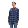 Women's Ariat Rebar Flannel DuraStretch Button Down Work Shirt #10041594 -Men's Plaid Shirt Sales 9913e39871d2a1318078cd9951ed8a3b