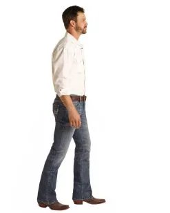 Rock & Roll Denim Men's Rock & Roll Cowboy Pistol Bootcut Jean #RRMD0PRZSM