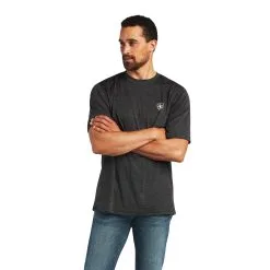 Men's Ariat Charger Vertical Flag T-Shirt #10040632 -Men's Plaid Shirt Sales 9da2a6566c64050d63005c2330ac7af9