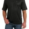 Men's Cinch Arenaflex Polo Shirt #MTK1863022 -Men's Plaid Shirt Sales 9df6fa44fe6d4d603b740b464b505255
