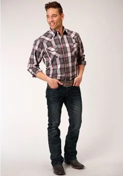 Roper Apparel Men's Roper Snap Front Shirt #03-001-0062-4031 -Men's Plaid Shirt Sales 9df752ec0c03293c9eecfb65fdb41596