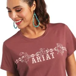 Women's Ariat REAL Bucking Bronc T-Shirt #10040623 -Men's Plaid Shirt Sales 9f168cc63213d728b83a8c774fbcbdd6