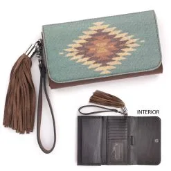 Women's Blazin' Roxx Zapotec Clutch Wallet #N7531502 -Men's Plaid Shirt Sales Blazin Roxx Zapotec Clutch Wallet prod 64614 l N7531502