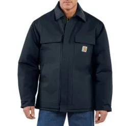 Men's Carhartt Arctic Quilt Lined Duck Traditional Coat #C003DNY