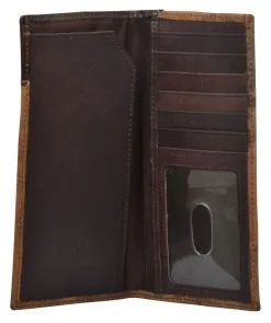 M&F Western Products Men's 3D Belt Co. Rodeo Wallet #DW1102 -Men's Plaid Shirt Sales DW1102 1