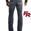 ROCK & ROLL COWBOY Men's Panhandle Flame Resistant Slim Fit Jean #F1R5828 -Men's Plaid Shirt Sales F1R5828 fr 01 95036 1