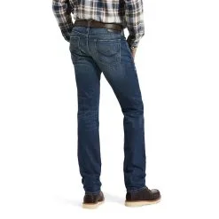 Men's Ariat M8 Modern Slim Leg Heath Wash Jeans #10033496 -Men's Plaid Shirt Sales F20 MNS WEST Gaglione 10033496 back